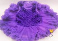 tutu šatočky " AMÁLKA " purple 0-6mes